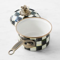 MacKenzie-Childs Saucepan, Courtly Check