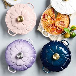Le Creuset Enameled Cast Iron Petal Braiser, 2 1/4-Qt.