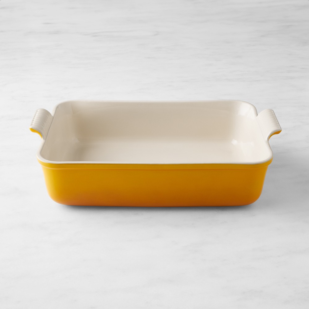 Le Creuset Stoneware Lasagna Pan, 6 1/2 Qt. - Nectar