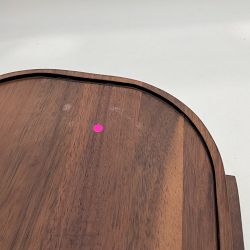 OPEN BOX: Marble Cheese Board Set with Knives, Walnut