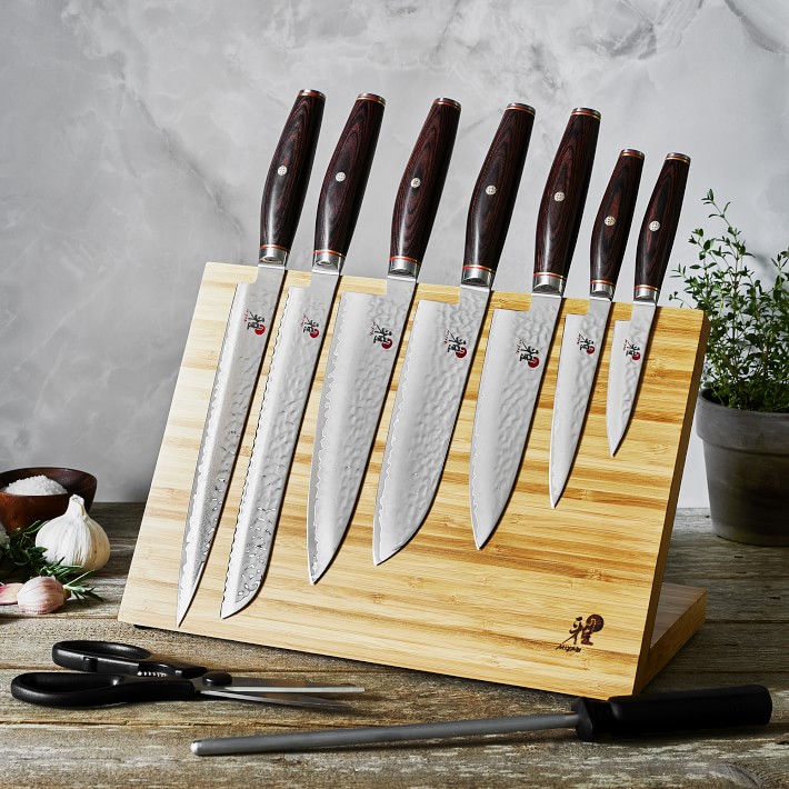 Miyabi Artisan Magnetic Easel Knives, Set of 10 | Williams Sonoma