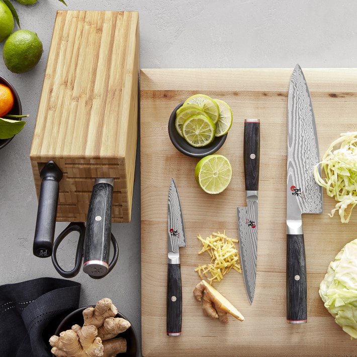 Miyabi Kaizen II Knife Block Set, 7-Piece | Williams Sonoma