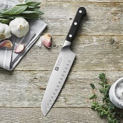 Zwilling Pro Slim Santoku Knife, 7"