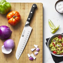 Zwilling Pro Slim Santoku Knife, 7"