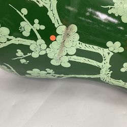 OPEN BOX:Green Ginger Jar, Cherry Blossom, 13.5"