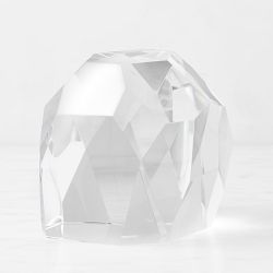 Faceted Glass Sculpture