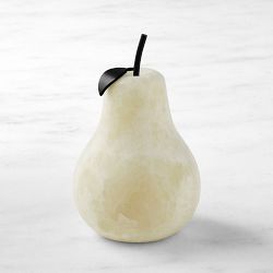 Green Onyx Pear Sculpture