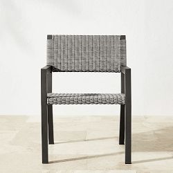 Larnaca Outdoor Metal x All-Weather Weave Dining Armchair
