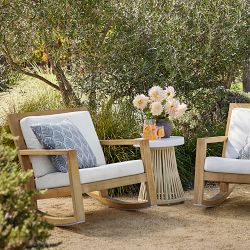 Larnaca Outdoor Natural Teak Rocker