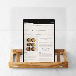 OPEN BOX: Williams Sonoma Olivewood Cookbook Holder