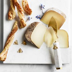 Honeycomb Marble Rectangular Cheese Board