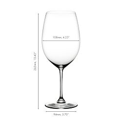 Riedel Vinum Signature Grand Cru Wine Glasses, Set of 2