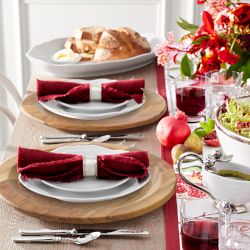 Pillivuyt Chantal Porcelain Salad Plates