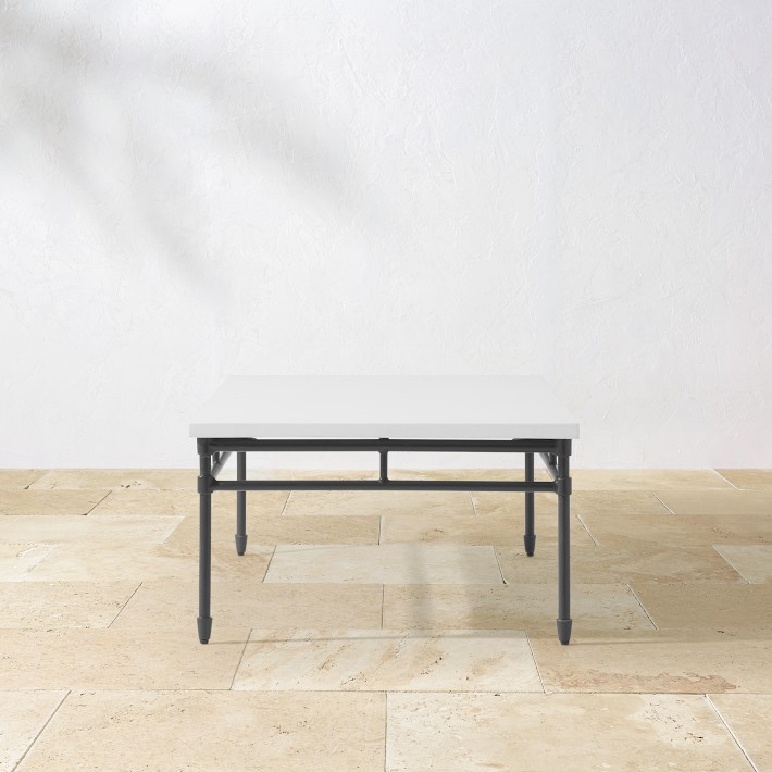 Calistoga Outdoor Fiberstone Coffee Table 48
