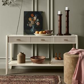 Lewis 3-Drawer Open Console Table (60