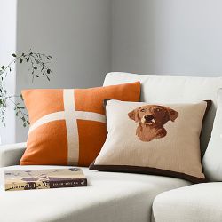 Cashmere &amp; Wool Equestrian Pillow Cover