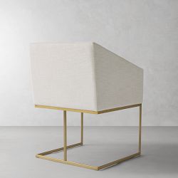 Bradley Upholstered Square Back Dining Armchair