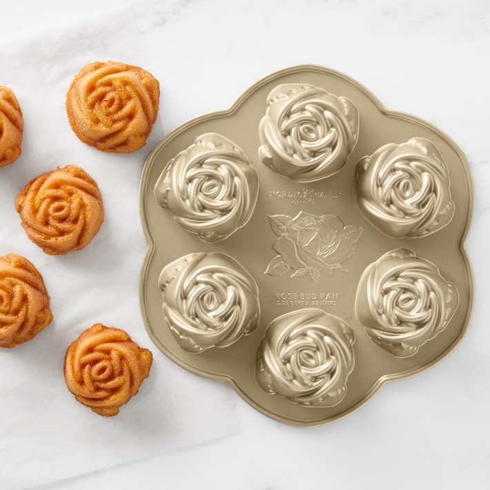 Nordic Ware Rose Cakelet Pan | Seasonal Cake Pan | Williams Sonoma