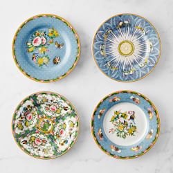 Williams Sonoma Famille Rose Appetizer Plates