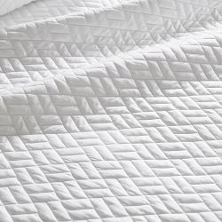 Chambers® Border Sateen Quilt & Shams