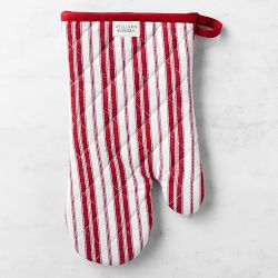 Williams Sonoma Heritage Stripe Oven Mitt, Claret