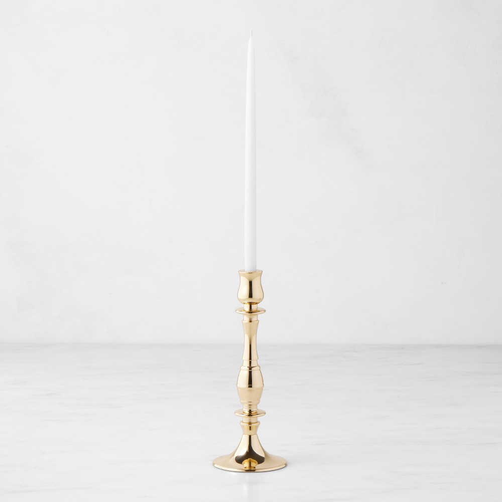 Heirloom Gold Tiny Taper Holders - Medium