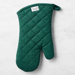 Williams Sonoma Solid Oven Mitt, Dark Green
