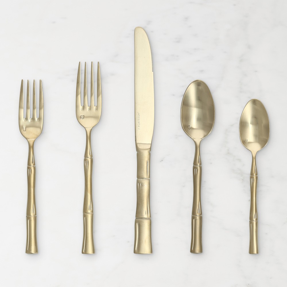 Fortessa Royal Pacific Flatware Sets - Champagne