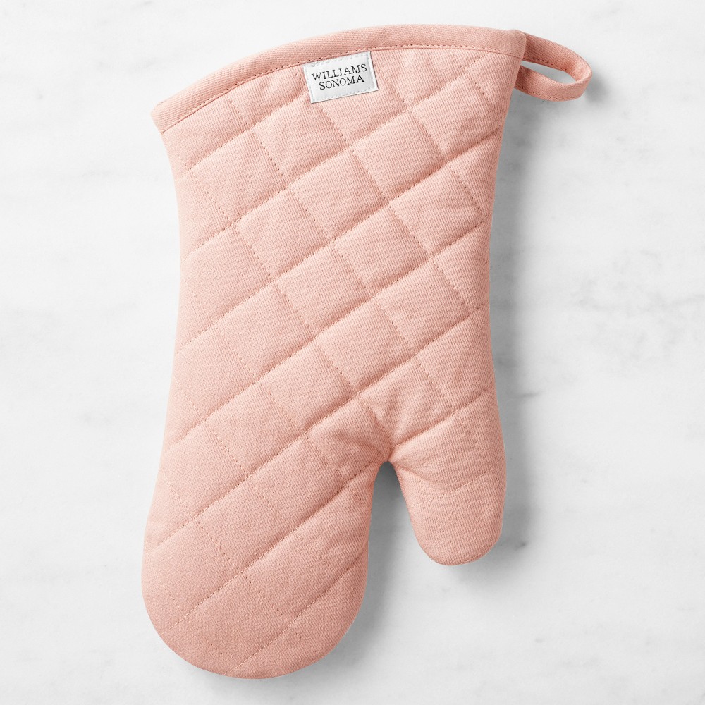 Williams Sonoma Solid Oven Mitt - Dusty Rose