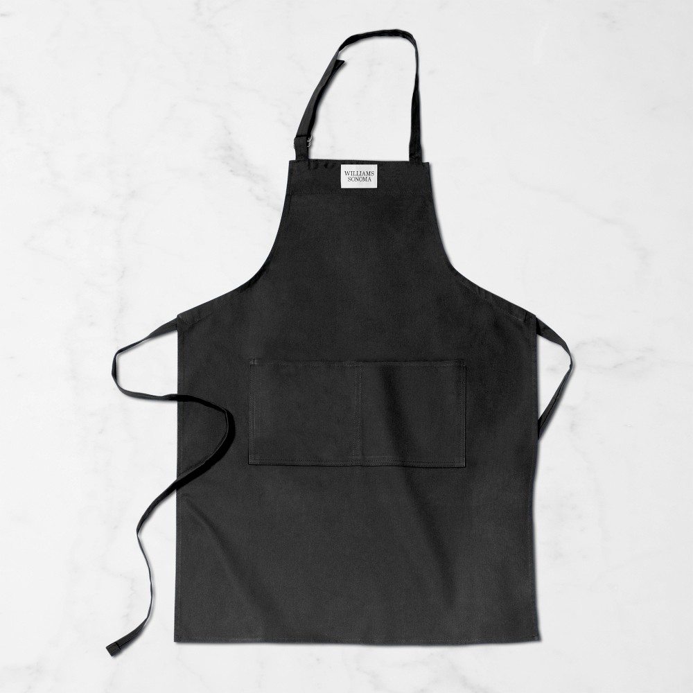 Williams Sonoma Classic Solid Apron - Jet Black