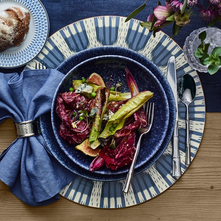 Schumacher Ikat Hard Placemat | Williams Sonoma