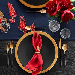Apilco Reglisse Porcelain Dinnerware Collection