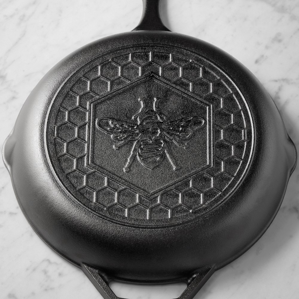 Lodge Chef Seasoned Cast Iron Honeycomb Skillet - 12"