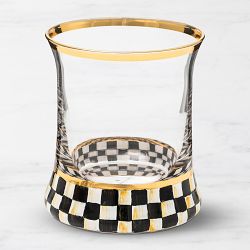 MacKenzie-Childs Courtly Check Tumblers, Set of 2
