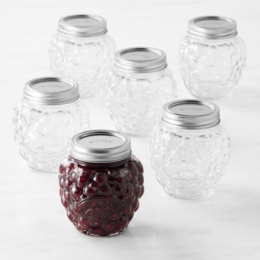 Kilner Berry Jar, 13.5 oz, Set of 6 - 13.5 oz, Set of 6