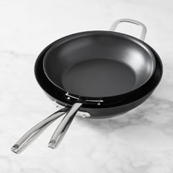 Williams Sonoma Thermo-Clad™ Nonstick 2-Piece Fry Pan Set, 10 1/2" & 12"