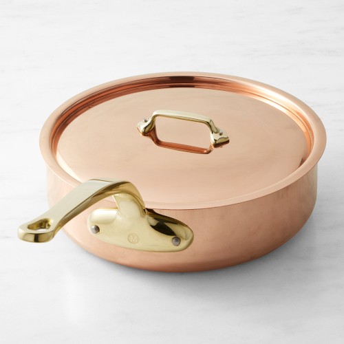 Mauviel M’250B Copper Sauté Pan Simolary simolary.com