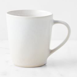 Cyprus Reactive Glaze Mugs, Set of 4, White