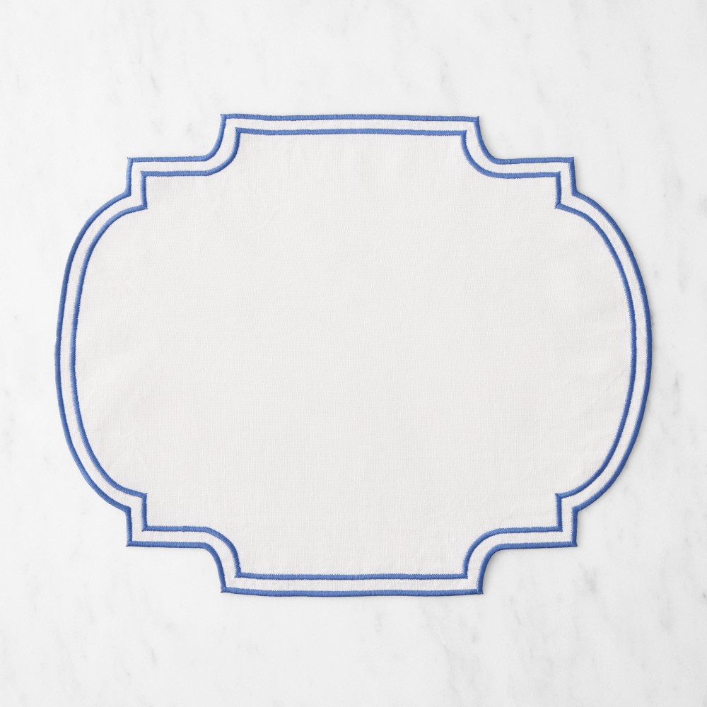 Cartouche Placemat - Blue