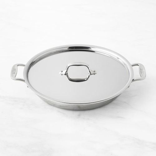 All-Clad D3 Tri-Ply Stainless-Steel Universal Pan, 3-Qt. Simolary simolary.com