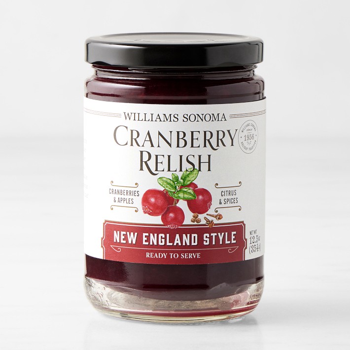 Williams Sonoma Cranberry Relish, New England Style, Set of 2
