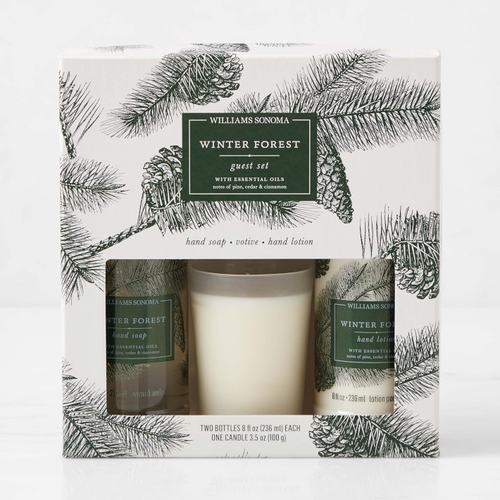Williams Sonoma Winter Forest Guest Set | Williams Sonoma