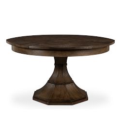 Giselle Jupe Table, 54-70", Artisan Grey