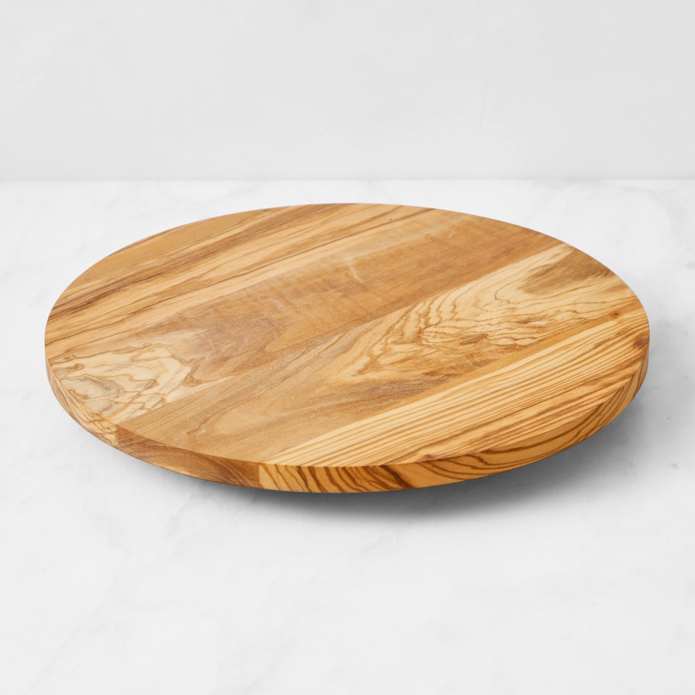 Williams Sonoma Olivewood Lazy Susan, 12"