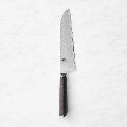 Shun Fuji Serrated Master Utility Knife, 7"