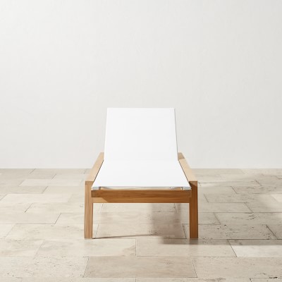 Santa Barbara Outdoor Natural Teak Chaise Frame