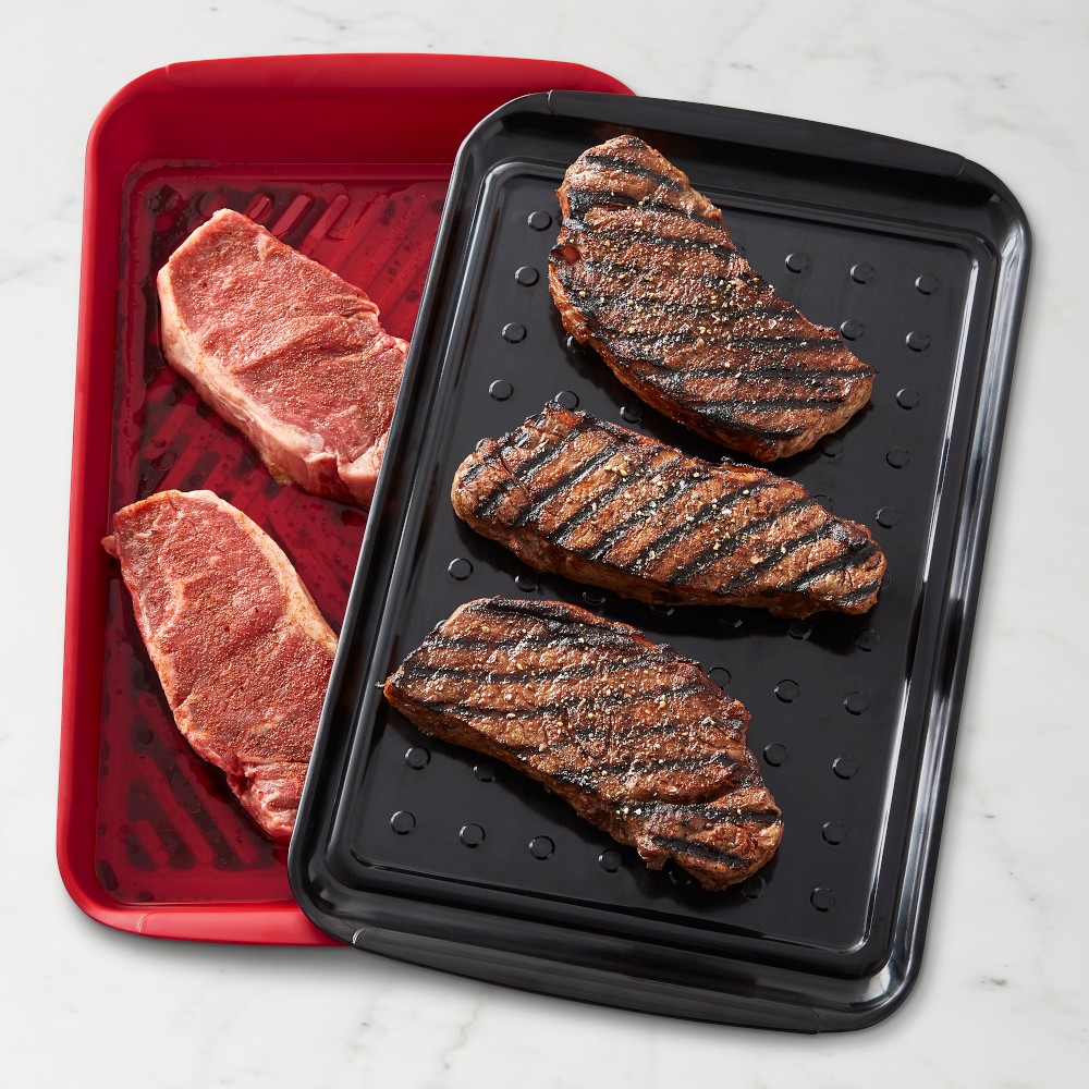 Williams Sonoma Grill Marinade & Prep Tray Set - Large