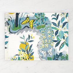 Matouk Schumacher Citrus Garden Placemats, Set of 4, Grass