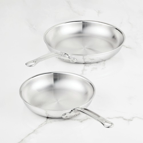Hestan ProBond Luxe Professional Clad Stainless-Steel Skillet, Set of 2 Simolary simolary.com