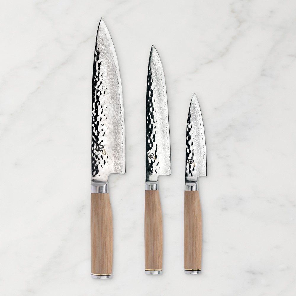 Shun Premier Starter Knives, Set of 3 - Set of 3, Blonde
